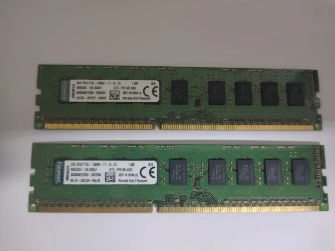 Kit memória DDR 3 2x8 para servidor 
