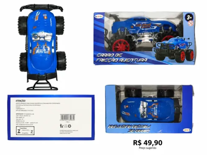 Carrinho de fricção auettuara