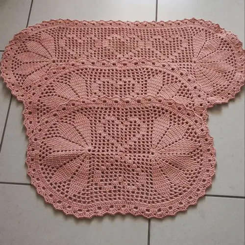 Tapetes de crochê para sua casa