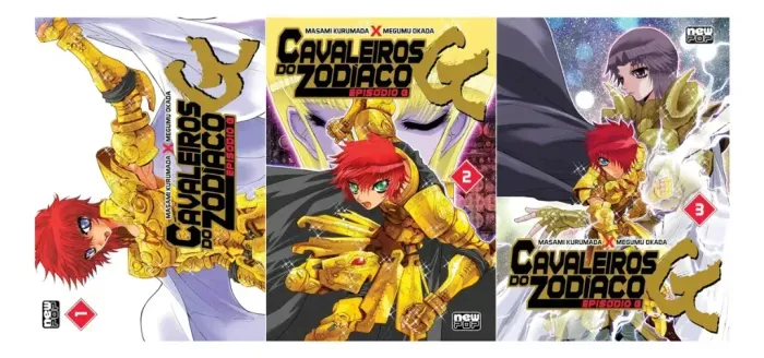 Cavaleiros do Zodíaco - Episódio G (Kit Volumes 1, 2 e 3) NewPop