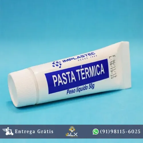 Pasta Térmica 50g Branca Bisnaga Implastec *ENTREGA GRÁTIS*