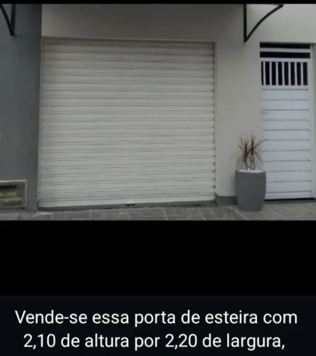 Porta de aço enrolar 