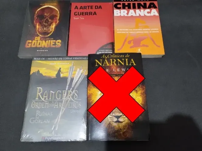 Lote de livros - 8 livros