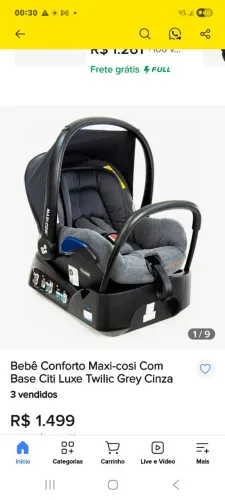 Cadeirinha bebê  conforto maxi cossi