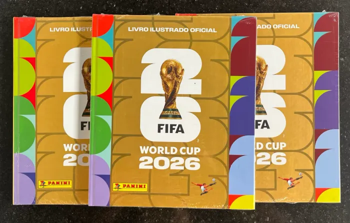 Álbum Capa Dura Dourado Lacrado Copa 2026