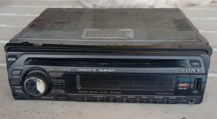 CD Player automotivo Sony