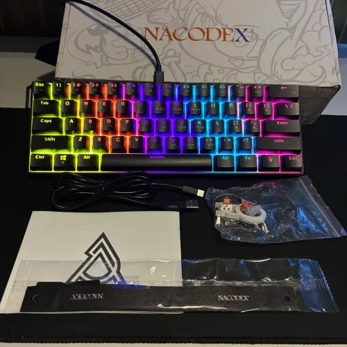 Teclado mecânico Switch RED AJAZZ NK61