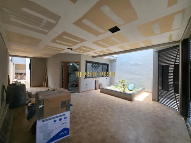 Sobrado Novo à venda de 3 quartos sendo 1 suíte no Condomínio Real Park Tietê em Jundiapeb
