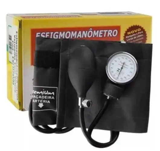 Esfigmomanômetro Aneróide preto 