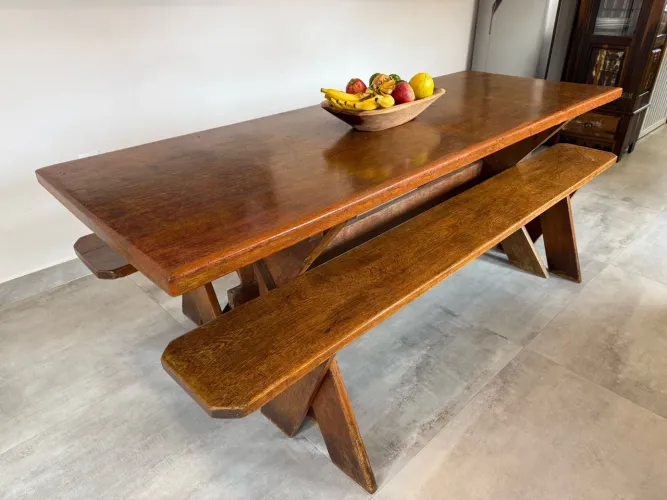 Mesa de churrasco