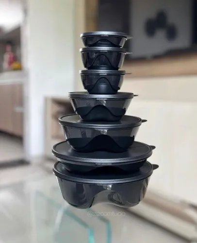 Kit de Tigelas Tupperware Linha Desig 7 Peças