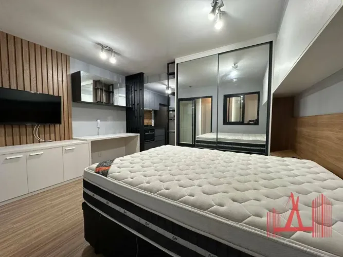 Studio com 1 dormitório para alugar, 26 m² - Moema - São Paulo/SP
