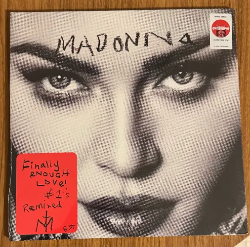 Madonna Finally Enough Love Lp Vinil clear Target exclusive
