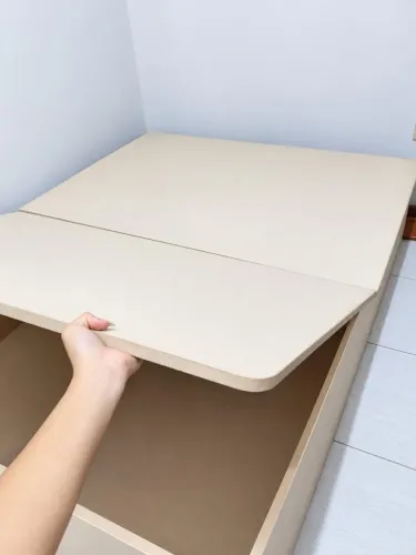 ? CAMA BAÚ DE CASAL - R$ 400