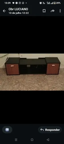Raker pequeno para sala