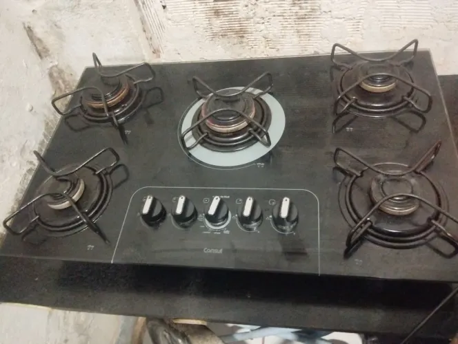 Fogão Cooktop com o mármore incluso 