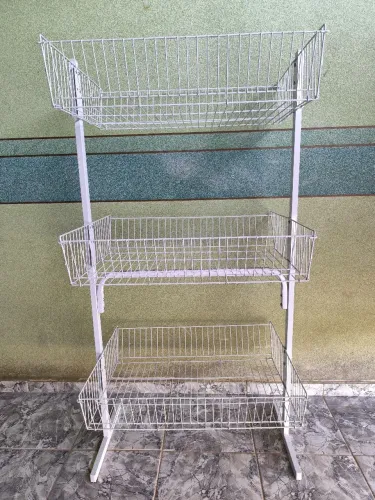 Cesto Aramado com 3 níveis