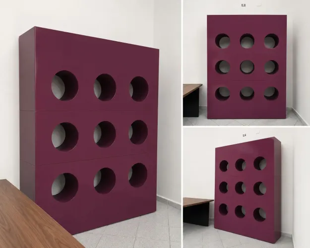 Divisória Decorativa Vazada Design Contemporâneo