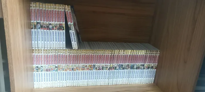 Coleção de mangá completa naruto gold volumes 1 ao 72