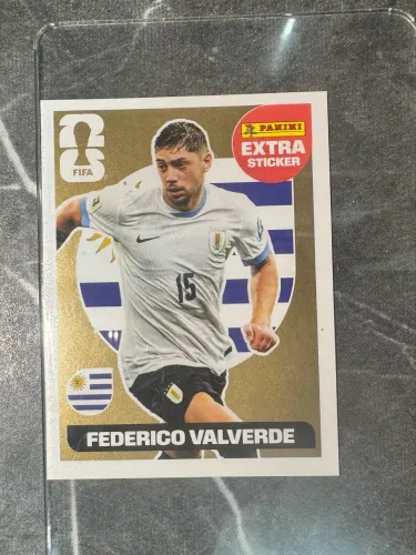 VENDO FIGURINHA LEGEND OURO FEDERICO VALVERDE