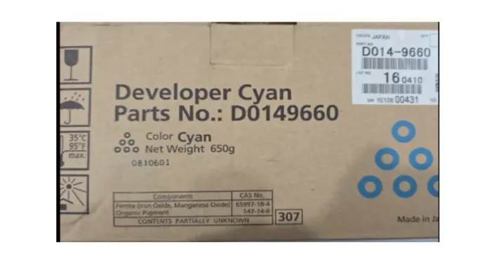 REVELADOR CYAN PARA RICOH MPC6000 - D0149660