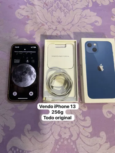 iPhone 13 256g todo original 