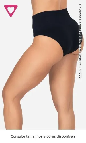 Calsinha redutora slim sem Costura 
