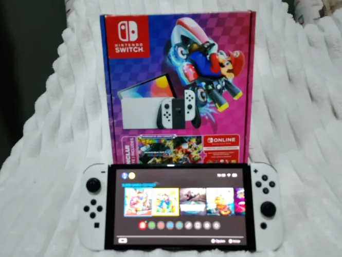 Nintendo Switch OLED DESBLOQUEADO original