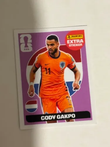 figurinha extra álbum da copa de 2026 Cody Gakpo