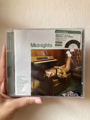 cd taylor swift midnights jade green nacional