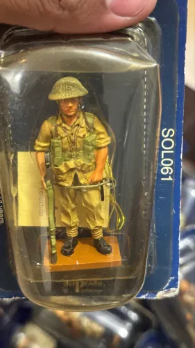 Miniaturas colecionáveis soldado século xx, 58 unidade del prado itens de colecionador