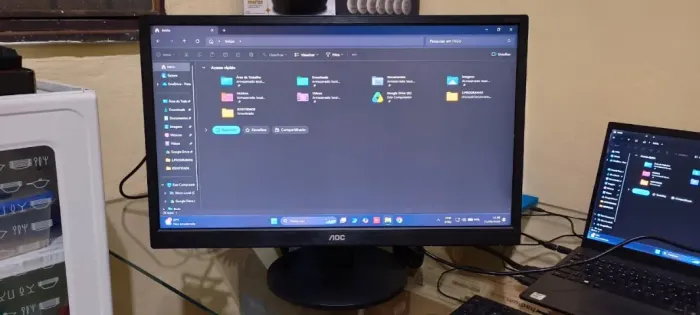 MONITOR AOC 23.6 LED FHD M2470 PT(AGIS)