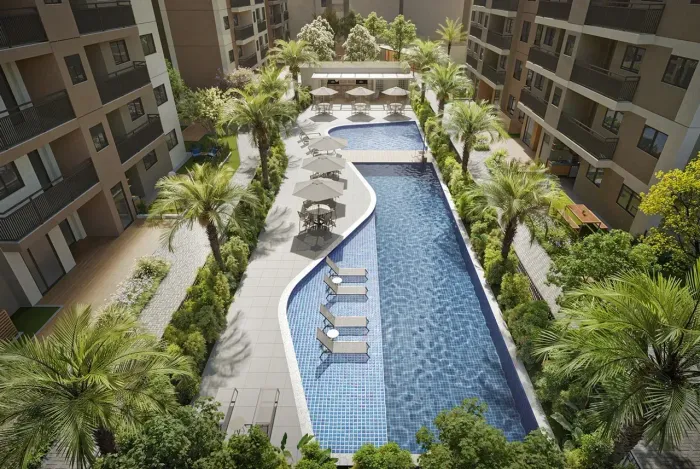 Apartamento para venda com 3 quartos no Costa Azul terreno do antigo BANEB - Salvador - BA