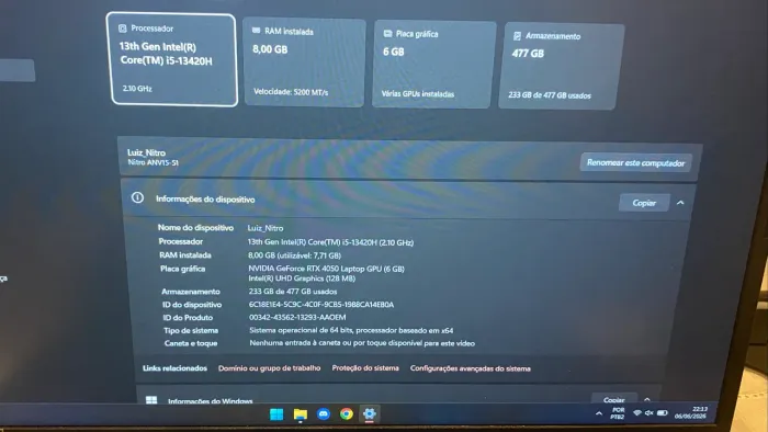 Acer Nitro V15