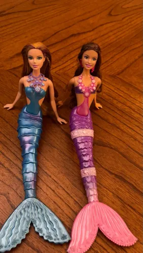 Bonecas Barbie Sereia Kayla E Xylie - Vida de Sereia 2009 Mattel