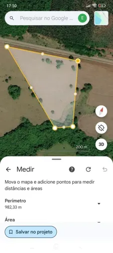 Imóvel para venda possui 48400 metros quadrados