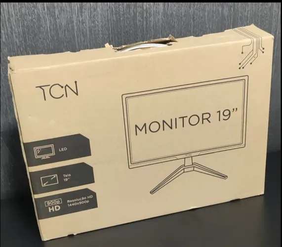 Monitor 19 novo Nota e garantia