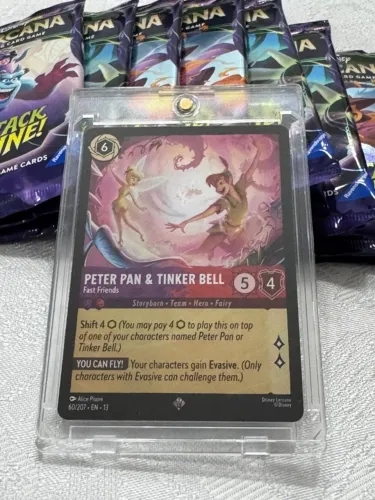 Carta Avulsa Peter Pan & Tinker Bell - Disney Lorcana Attack