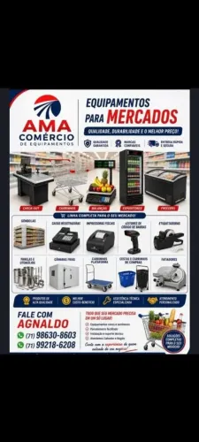 Equipamentos para Lojas e Mercados e casa de Frios