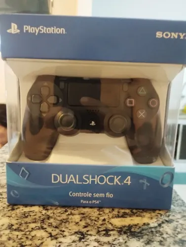 Controle ps4 e jogos novos