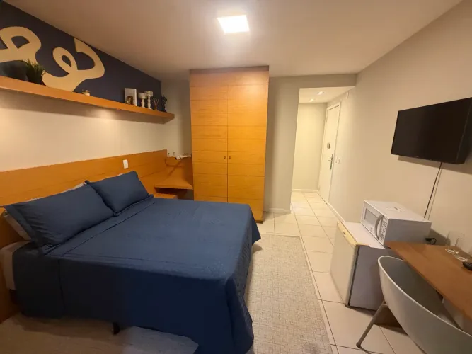 Linda suíte para casal na Barra da Tijuca