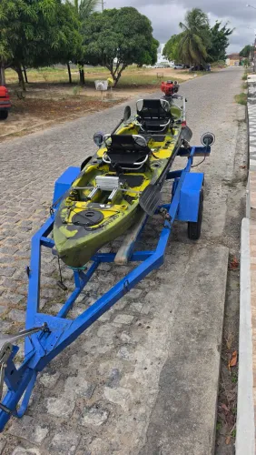 Caiaque Mero Duplo + Motor + Reboque