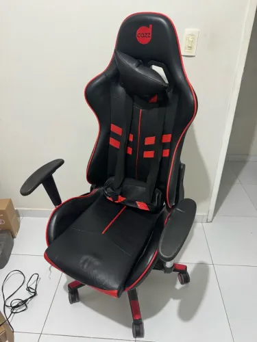 Cadeira Gamer Dazz Prime-X Vermelha e Preta
