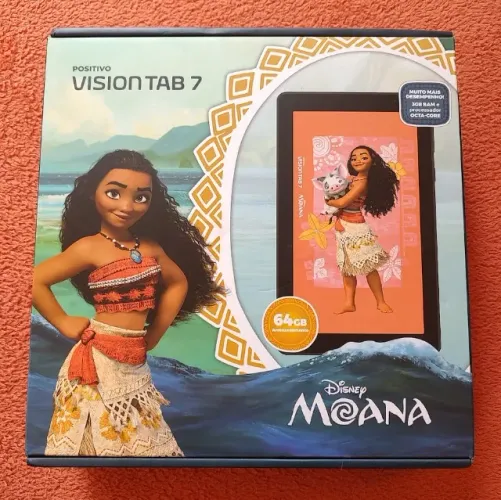 Tablet Positivo Vision Tab 7 Moana - 64GB - Novo (Na Caixa)