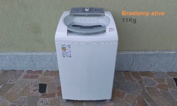 Máquina de lavar Roupas Brastemp Ative 11Kg - 127v- ac. Cartão 
