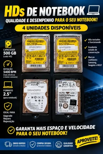 HDs para notebook ou PC