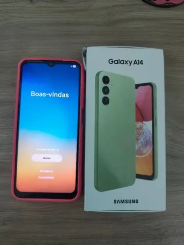 Celular Galaxy A14 128GB 4GB VERDE LIMA - USADO