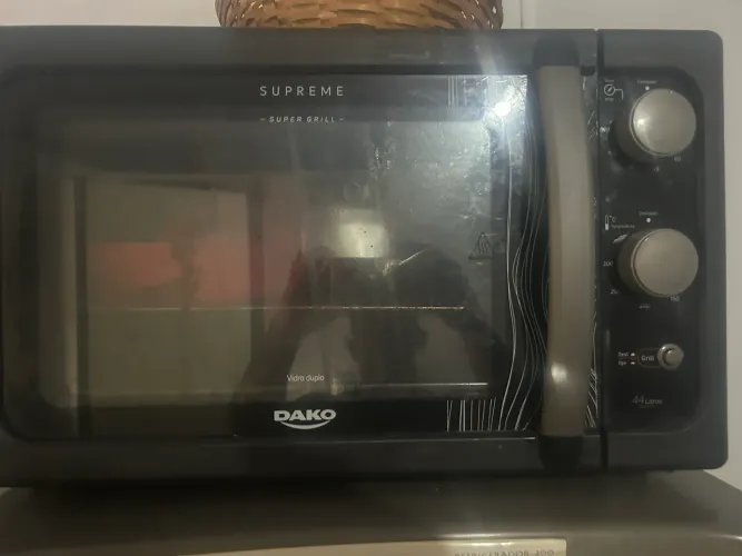 Forno elétrico supremo super grill 44 litros