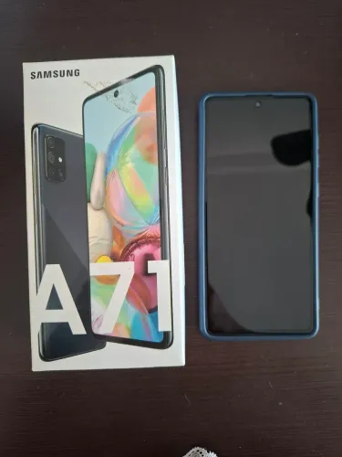 Vendo a71 128gb impecável com nota fiscal ecaixa