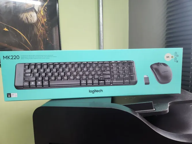 COMBO S/FIO TEC/MOUSE LOGITECH MK220